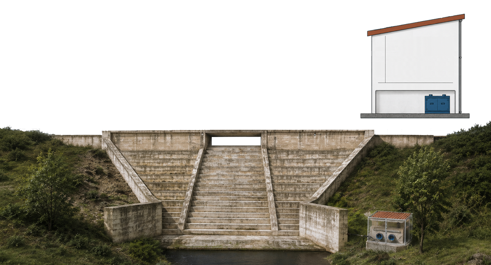 Esquema de la estación PANTANETA DE FIÑANA (AL)