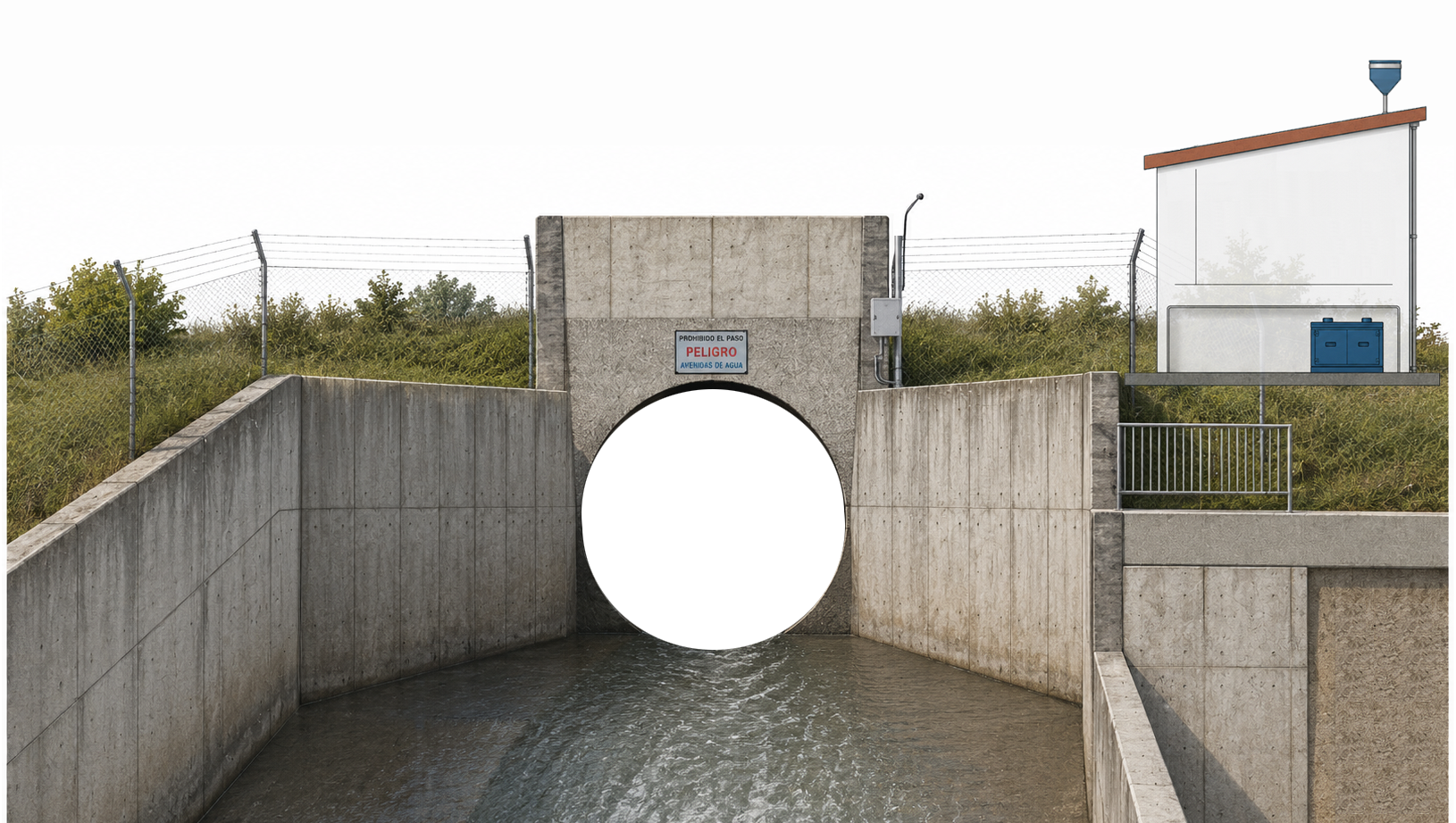 Esquema de la estación RÍO GUADIARO-MAJACEITE UBRIQUE (CA)