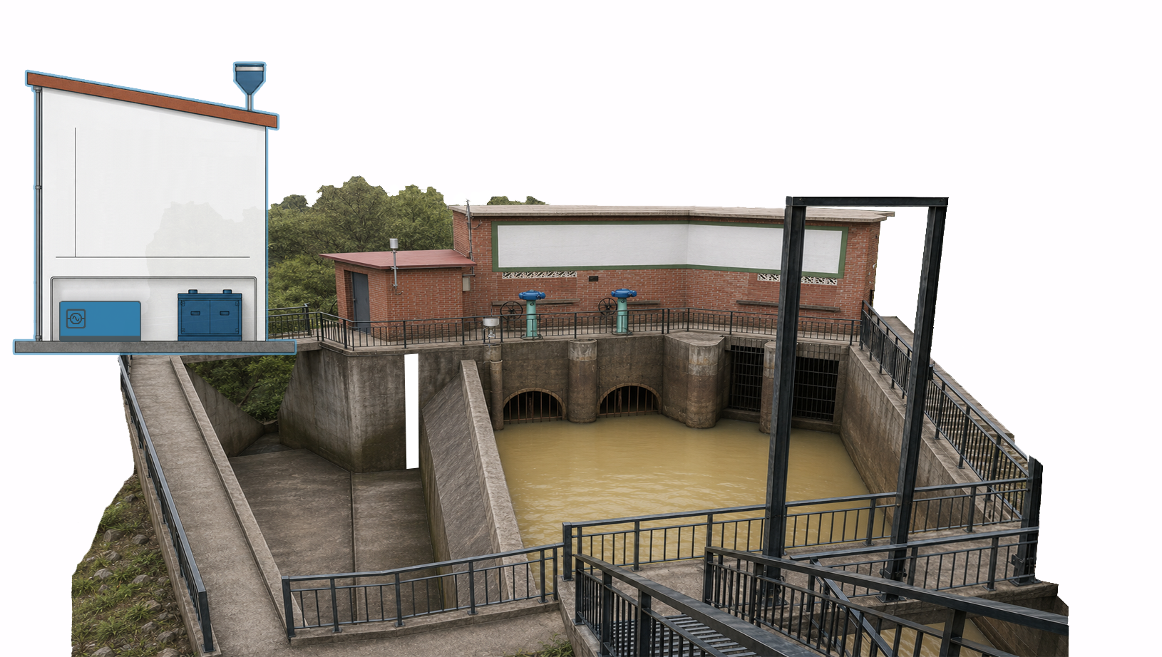 Esquema de la estación PARTIDOR DE GUADARRANQUE (CA)