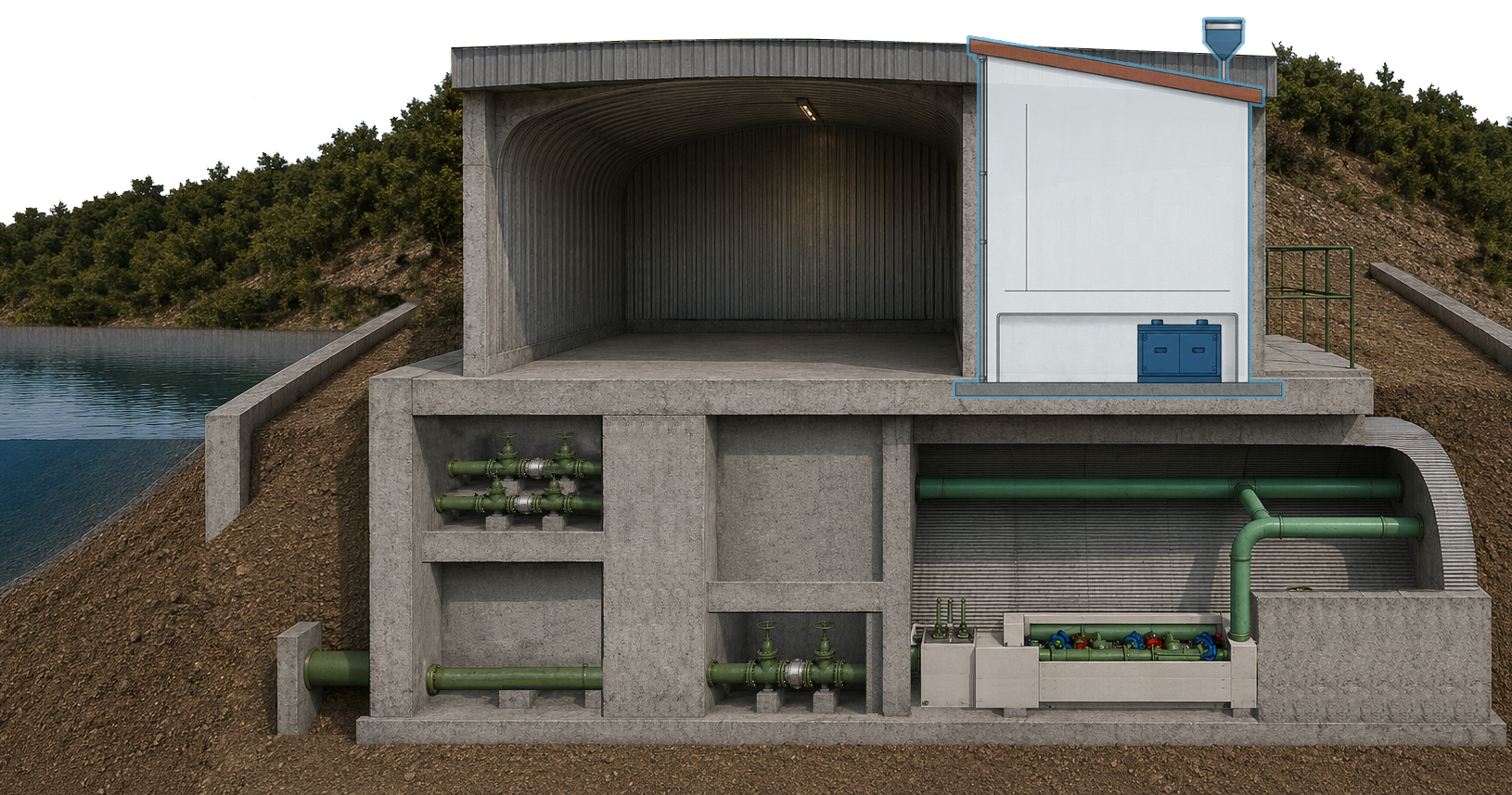Esquema de la estación TORRE TOMA DE CHARCO REDONDO (CA)