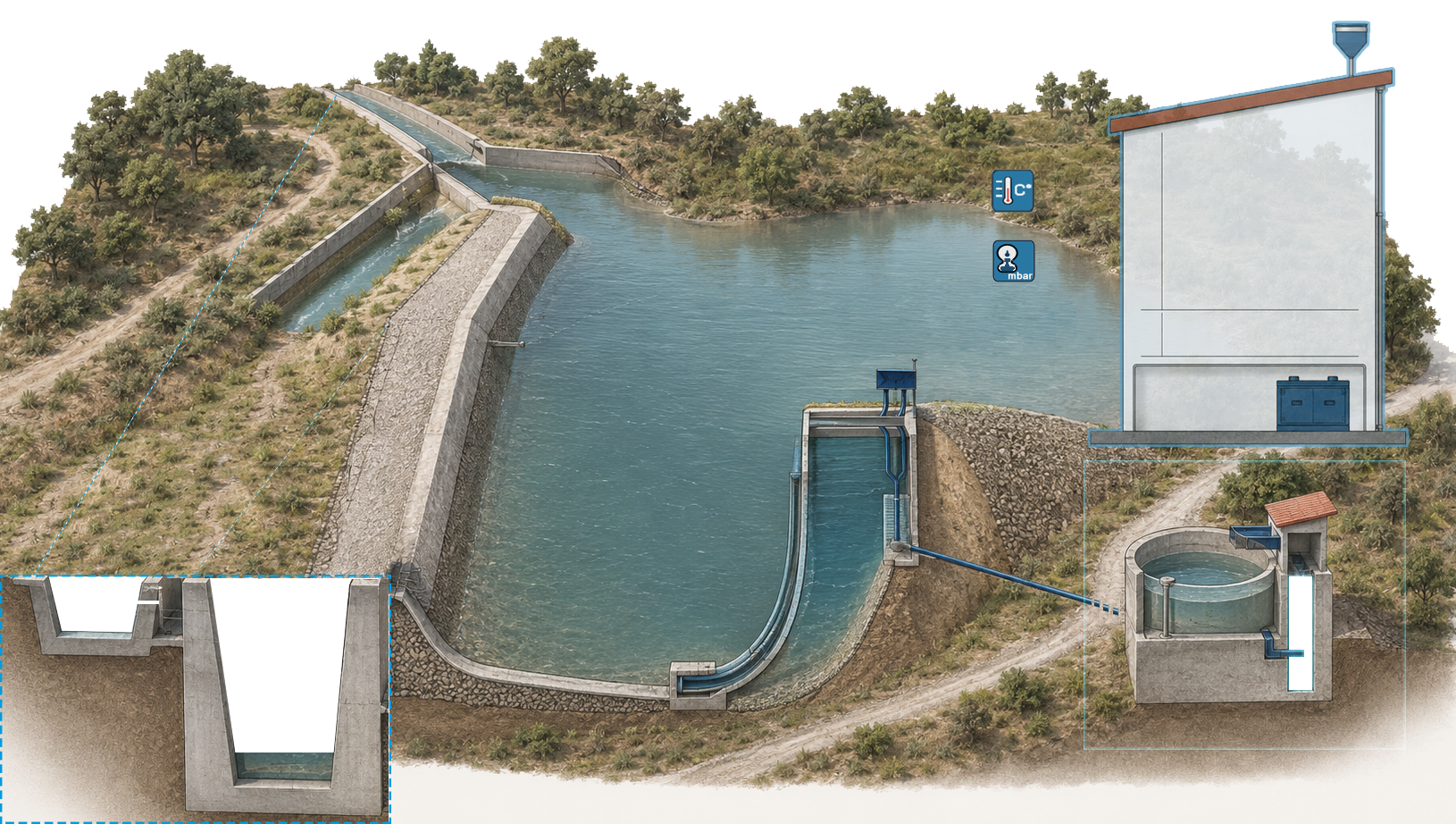Esquema de la estación DEPÓSITO DI-1 (CA)